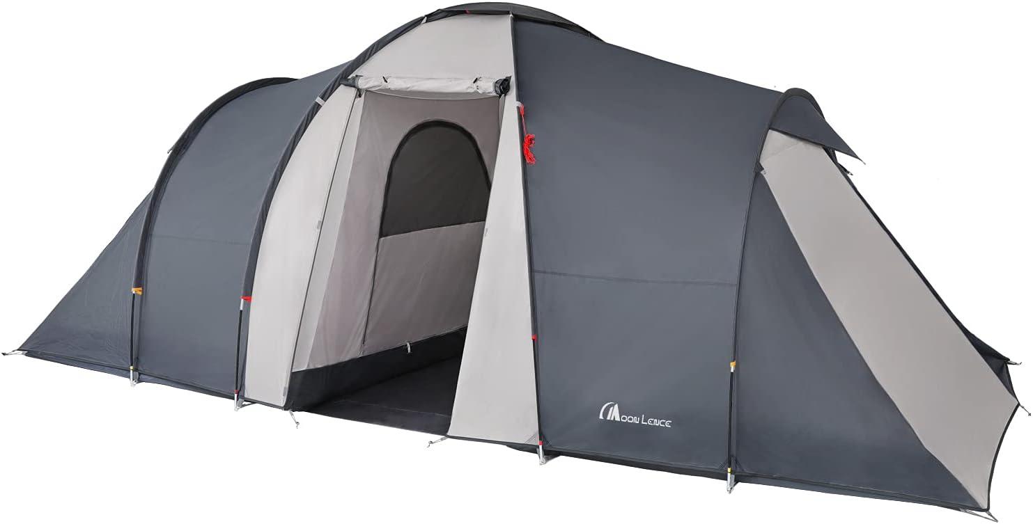 8 person tunnel tent Moon Lence 8 Person Tent Family Camping Tent Waterproof Windproof with