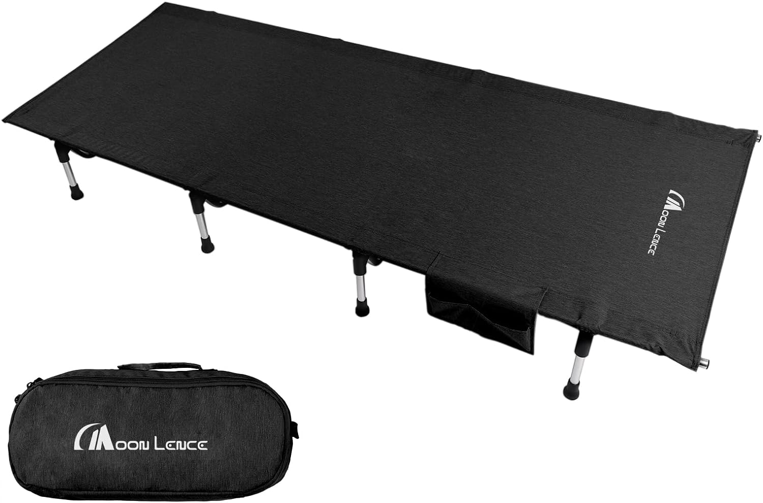 Lightweight Folding Camping Cot, Portable Camping Bed with Carry Bag for Travel Hiking Backpacking Car Camping Beach