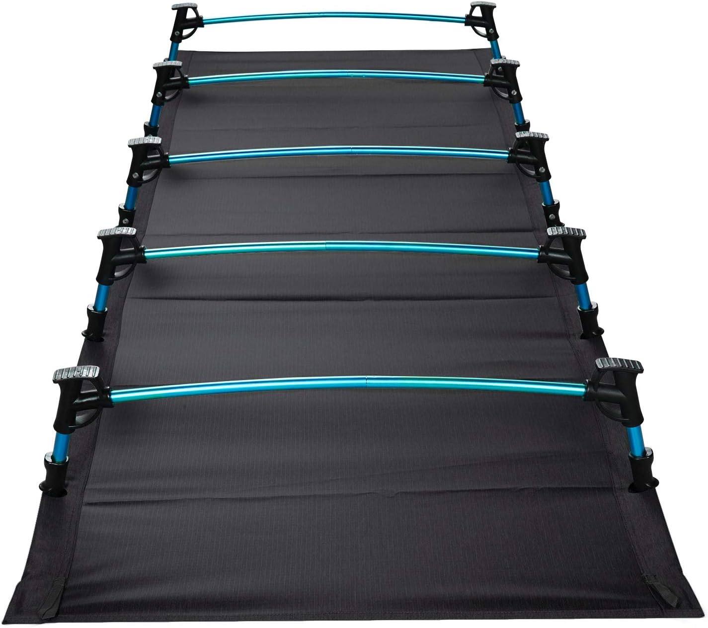 MOON LENCE Camping Cot for Adults Lightweight Portable Camping Bed Compact Folding Cot with Breathable Waterproof Bed Surface,Perfect for Base Camp,Hiking and Hunting …