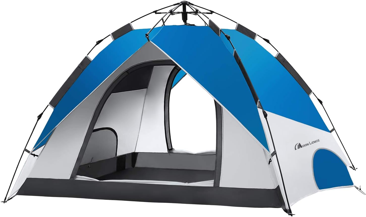 Pop Up Tent Family Camping Tent for 4 Person Portable Instant Tent Automatic Tent Waterproof Windproof for Camping Hiking Mountaineering