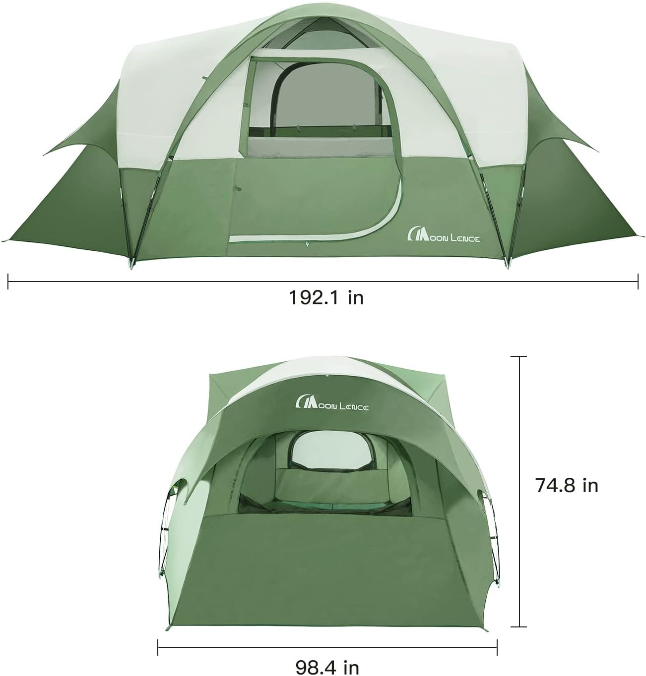 その他 ifam LUNAR VILLAGE TENT MOON LENCE Camping Tent, 8 Person Tent, Waterproof Windproof Family Te