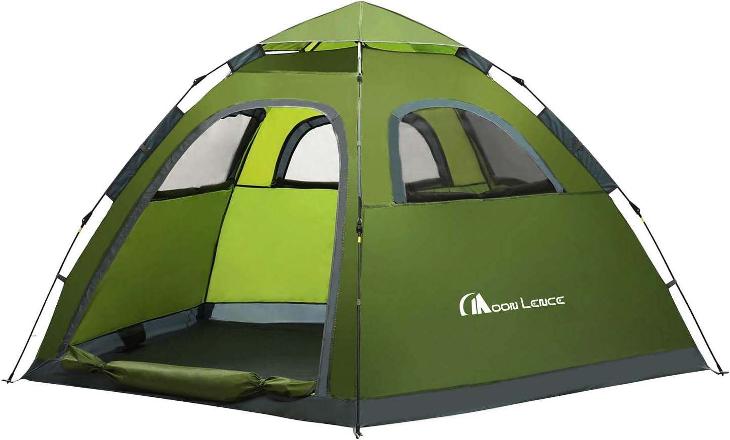 Moon Lence Instant Pop Up Tent Family Camping Tent 4-5 Person Portable